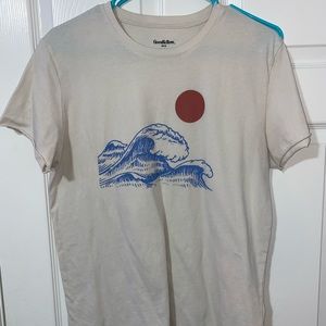 Sun and Waves shirt - Medium